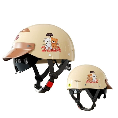 Motosiklet kaskı (dəbilqə): 3C certified electric vehicle helmet for