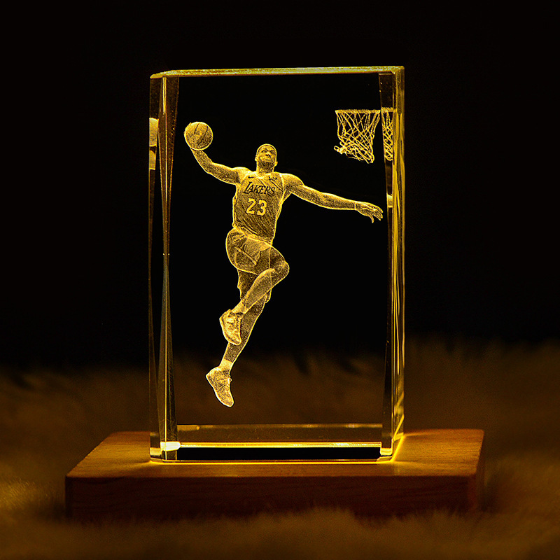 Luminous NBA Kobe Curry Hand-held Nightlight Graduation Season Gift l Birthday Gift for Boyfriend, Best Friend, Classmate