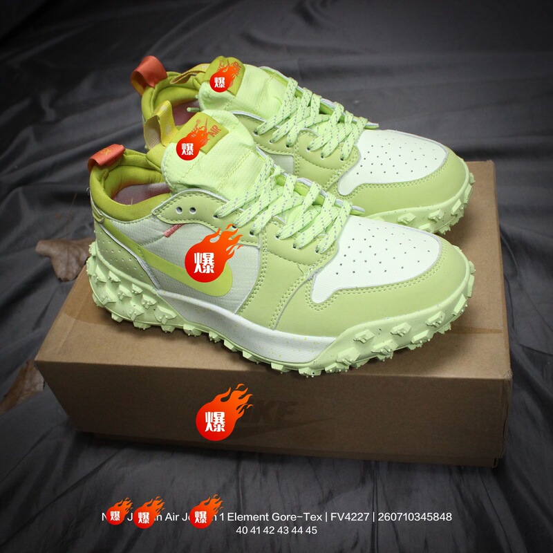 Air Aj1 Joe 1 Non-Slip Rubber Casual Shoes Sports Shoes Men's Outdoor Shoes Element2025Gore-Tex