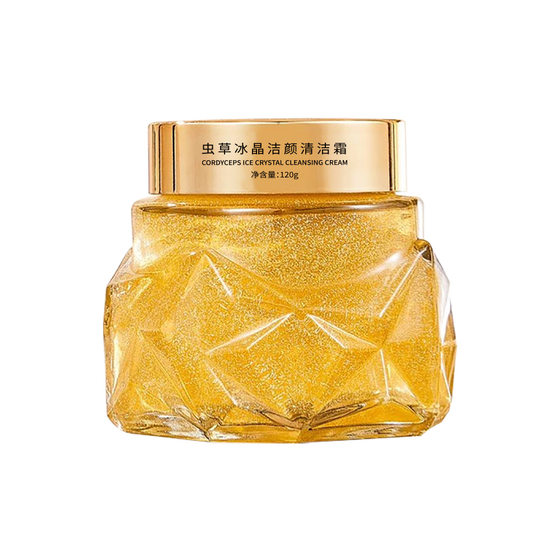 QYAT Eyerwort Pore Cleansing Cream Refreshing Water Moisturizing Deep Cleansing Black Ice Crystal Gel Cream 120g