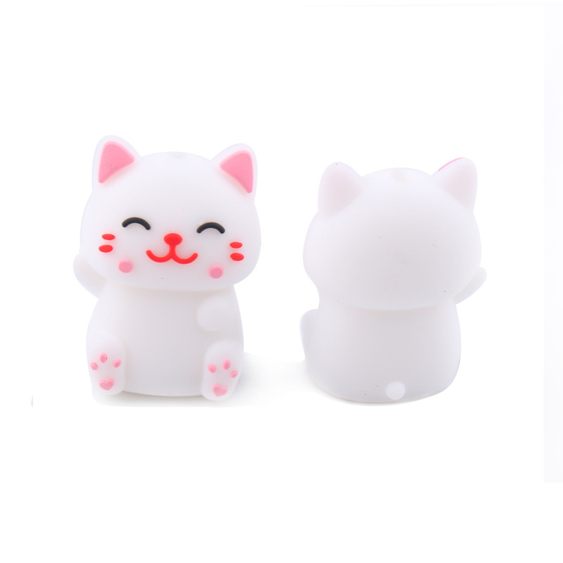 Productos para bebés de dibujos animados 3D animales de silicona joyas DIY bebés creativos tetas cadena de pulsera de goma juguetes accesorios