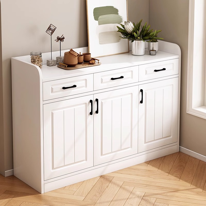 Pecho de cajones de estilo europeo dormitorio cama final gabinete de almacenamiento de pared moderno simple gran capacidad cajón armario