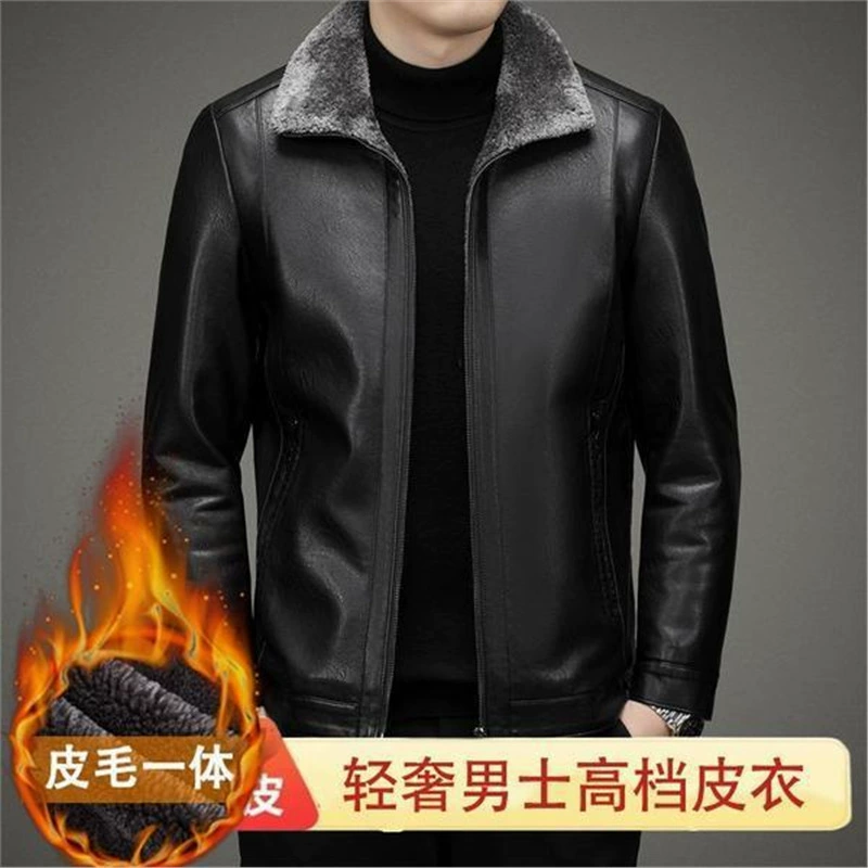 Winter warm jacket, set, increased thickness