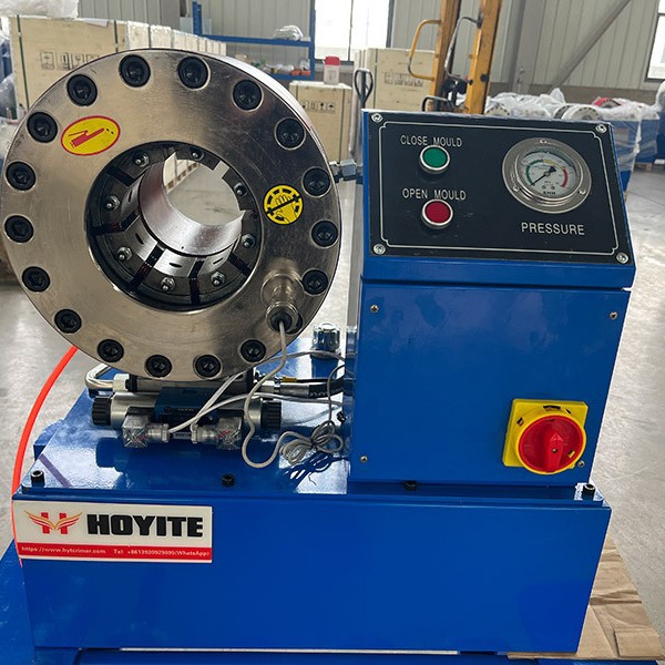 携带方便油管扣压机 锁管机高压胶管压管机性价比高 小型扣压机