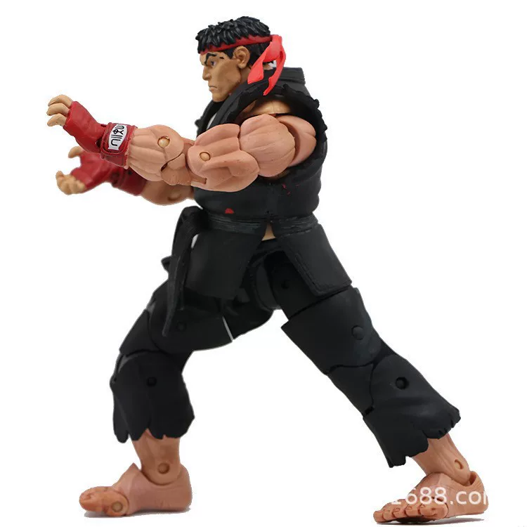 Классическая версия фигуры игрушки NECA Street Fighter Black Dragon с подвижными суставами модель куклы NECA официальный