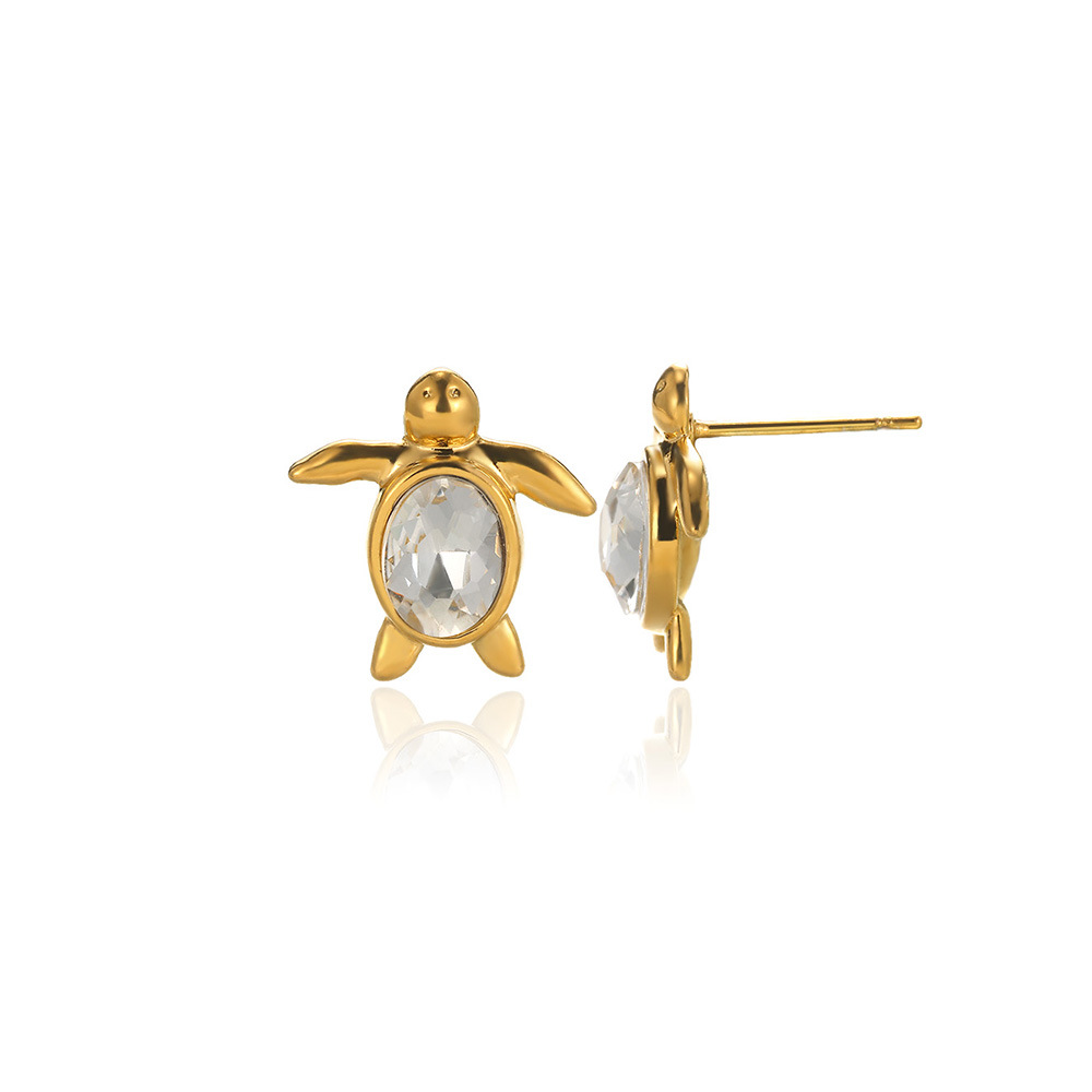 5g Weight 0.03µm-0.05µm Gold Plating Thickness PVD Coated Gold Plating Process 304 Stainless Steel Ear Needle Material 18K Real Gold Plated Plating Material Imitation Pearl, Zircon Inlay Material Ear Studs Classification 1 Piece, 1 Pair Quantity Holiday, Daily, Selfie Occasion 304 Stainless Steel Material Tortoise, Bow Knot Pattern Women's Gender Casual, Elegant, Lady Style Waterproof Non Tarnish, Plating Craft PVD Coated Real Gold Plated Tortoise Bow Knot 304 Stainless Steel Casual Elegant Lady Waterproof Non Tarnish Ear Studs 9