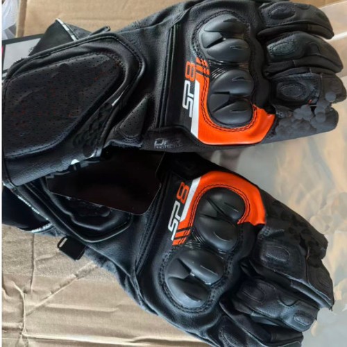 Cuatro estaciones guantes de pantalla táctil de cuero guantes de motocicletas guantes de ciclismo jinetes de carretera guantes antideslizantes resistentes al desgaste