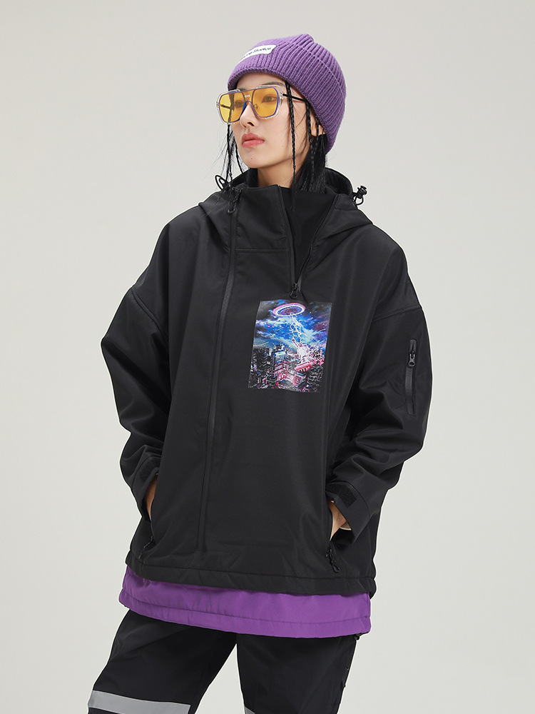 Neuer Skianzug für Paare, Schneeanzug, cooler Skipullover, Reißverschluss_voghion.com