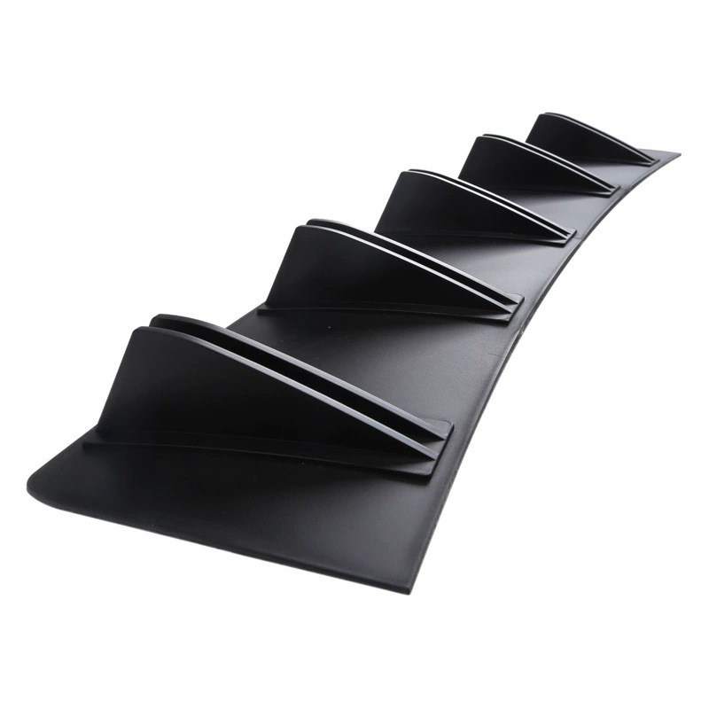 Автомобильный общий Акулий плавник задний дефлектор Двухсекционный диффузор Сегментированный спойлер шасси