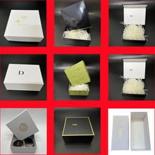 欧美大牌翻盖香水礼品盒礼品袋天地盖香水包装盒口红盒手挽袋纸袋