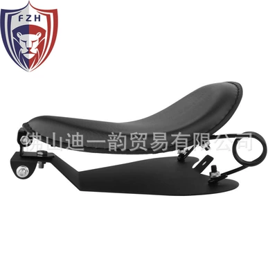 Motosiklet ləvazimatları və aksesuarları – Harley Cruise Prince Car - black-black-line-cushion-black-clip-small-bracket-base-plate