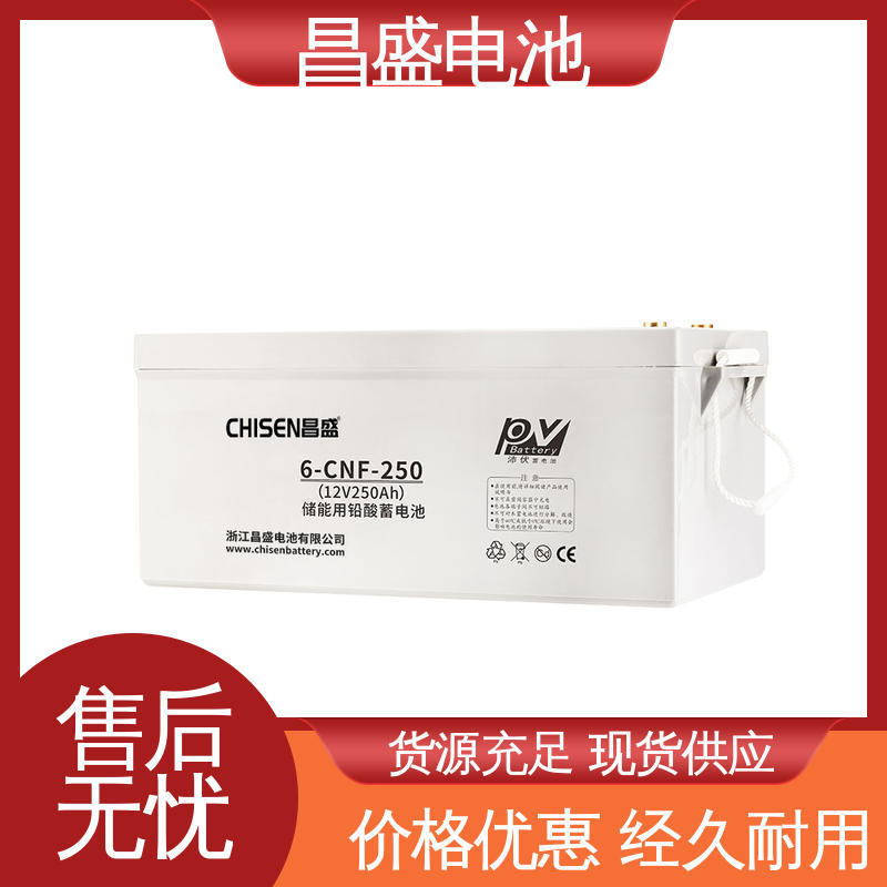 昌盛 6-CNF-250 12v电源 储能电池 铅酸蓄电池 长期供应