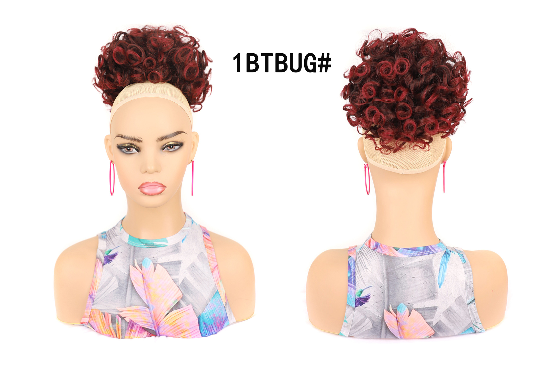 Borsa per parrucca con coulisse elastica, per ricci ondulati e grandi, con coulisse, borsa per capelli disordinati, in fibra chimica, per parrucca in seta ad alta temperatura_voghion.com