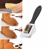 S -type suede cleaning brush three -sided velvet skin frosted skin snow boots clean copper silk shoe brush