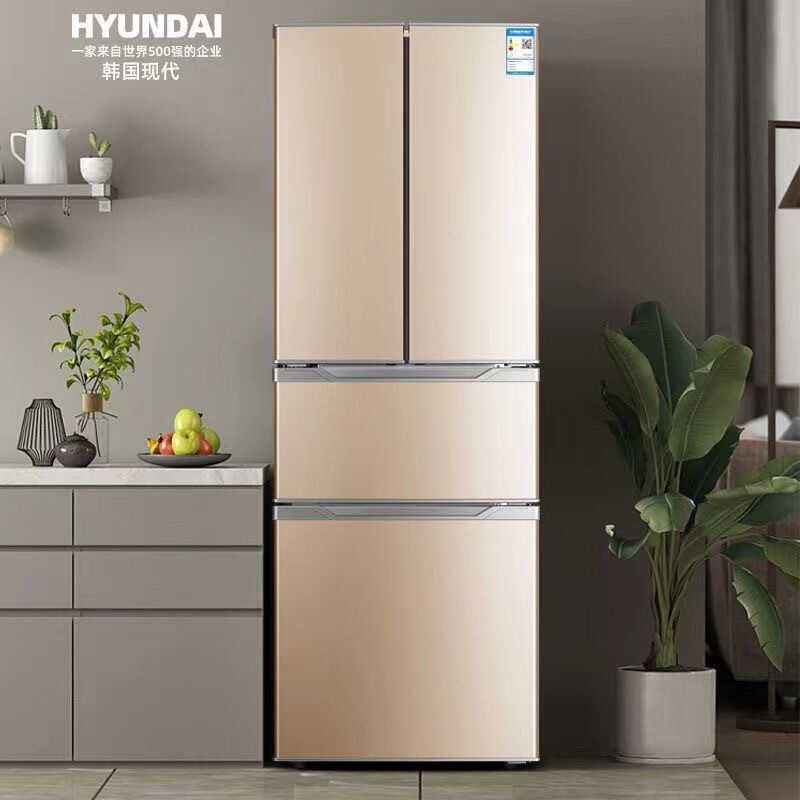 Korean Modern French Multi-Door Refrigerator Household Energy-Saving Electric Small Apartment Double-Door Large Capacity Ultra-Thin Multi-Four-Door