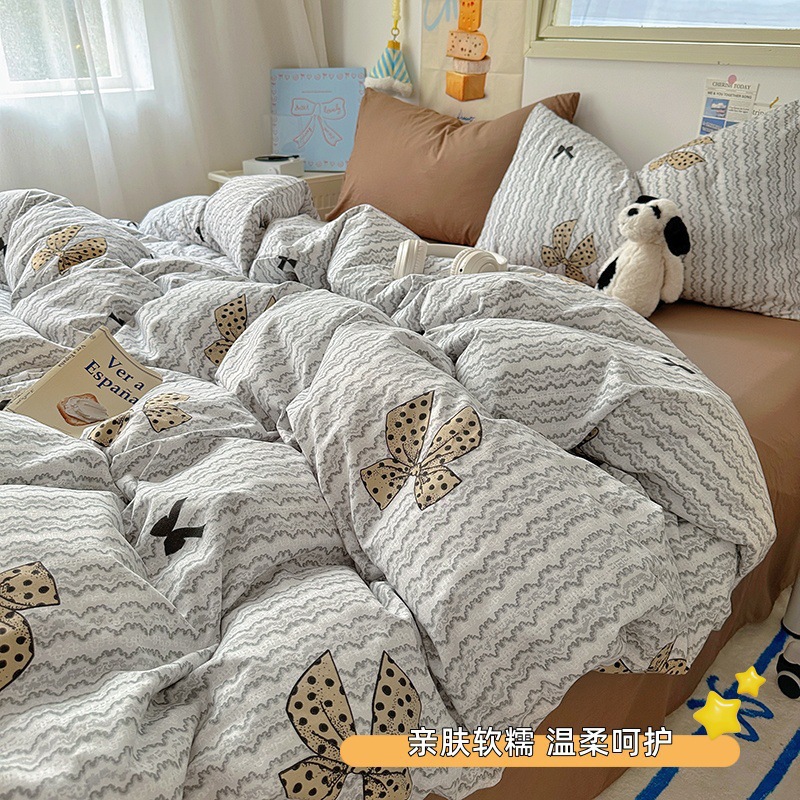 머리핀 꽃 [워시드 코튼은 부드럽고 왁시하여 알몸으로 잘 수 있음]