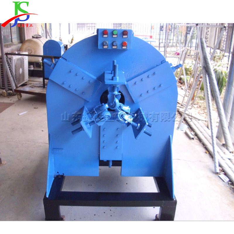 máquina de torsión de tubo de metal redondo, máquina de torsión de hierro forjado, equipo de procesamiento y formación de tubo de forjado decorativo, baranda de escalera