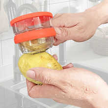 厨房多功能削皮刀式土豆刨刀水果削皮器家用带存储收纳盒刮皮刀