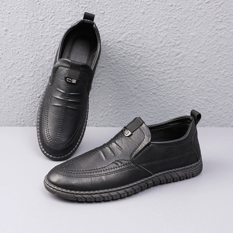 Spring shoes for leather shoes platform, high men's classic suit jacket, casual footwear, wholesale