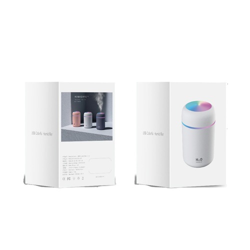 Factory cross-border colorful cup humidifier USB car mini air purification atomizer supports LOGO