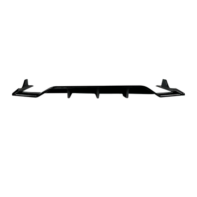 Suitable for Mercedes-Benz S-Class W223 early-stage AMG Line 2021-2026 rear lip spoiler corner modification (Spoiler) - piano-black