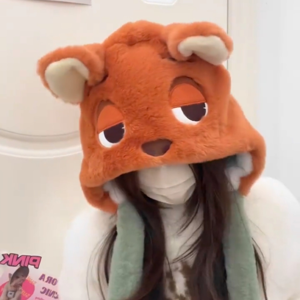 Crazy Zoo Hats Plush Hat for Girls Cute Autumn and Winter Hat Judy Rabbit Ears Move