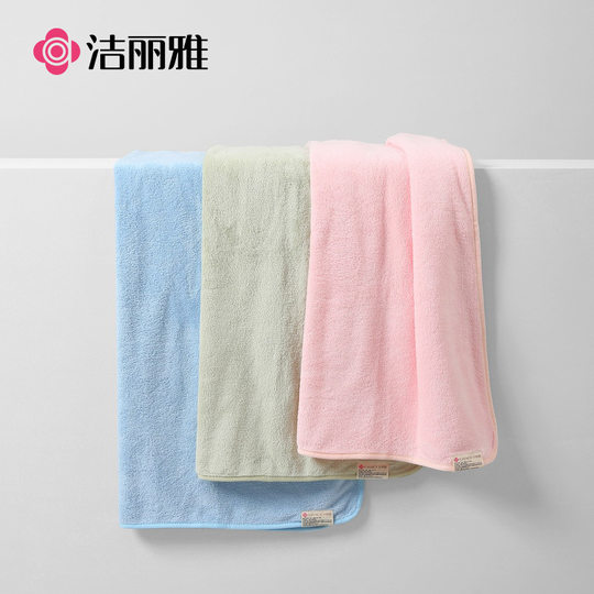 Jieliya coral fleece bath towel adult home daily Super soft absorbent beach towel wholesale group purchase