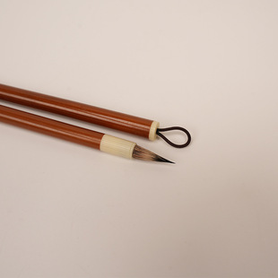 Wholesale inner column black tip outer cover three flower tip fly head small regular script writing brush Adult Small size rabbit tip copybook calligraphy writing brush