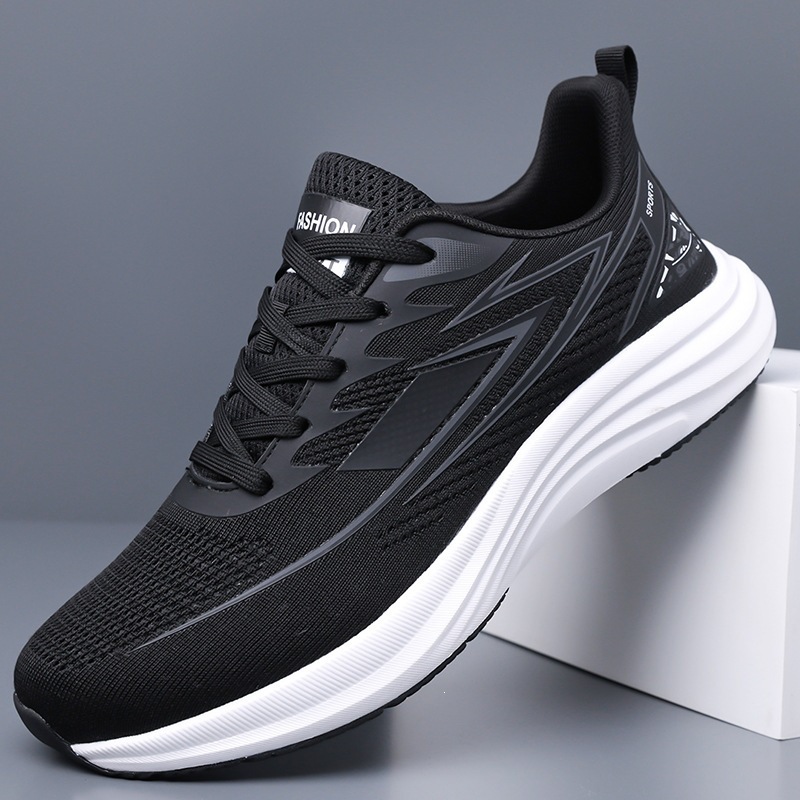 Summer Sports Breathable Thin Mesh Casual Lightweight Large Size Running Shoes, Men's Shoes For Cross-border E-commerce_vogvips.com