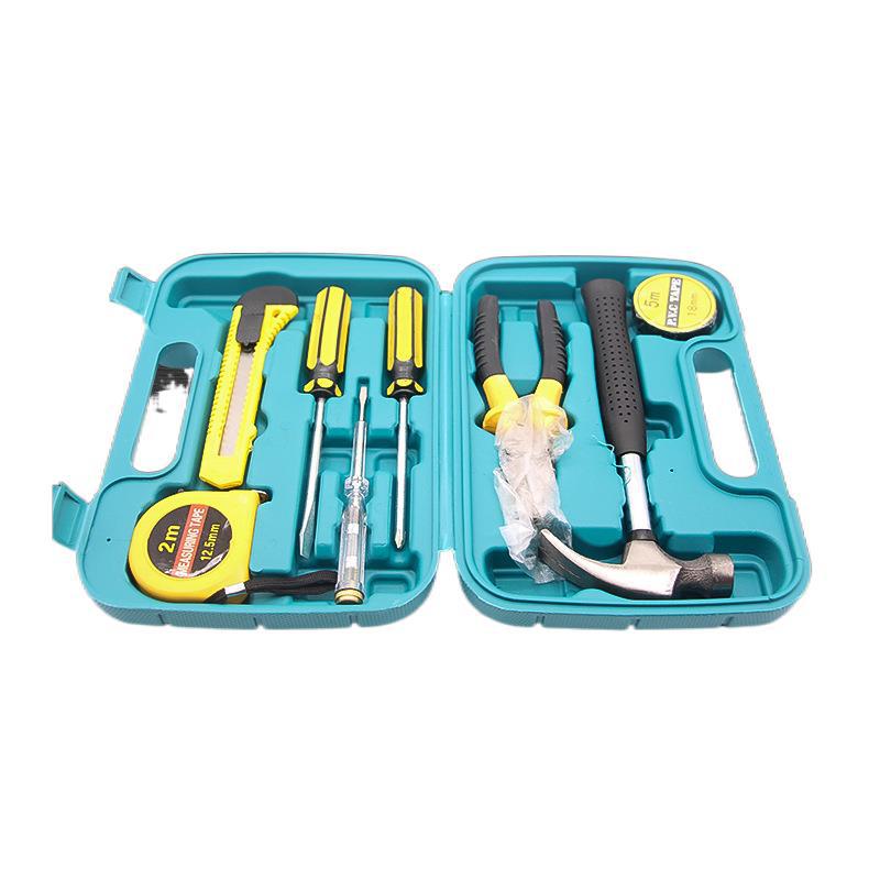 가구 도구 미니 9 피스 탄소 강철 조합 도구 하드웨어 도구 도구 세트