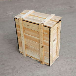Manufacturer Customized Fumigation-Free Plywood Wooden Box Export Heavy-Duty Wooden Box Machinery and Equipment Protective Wooden Box Logistics Box
