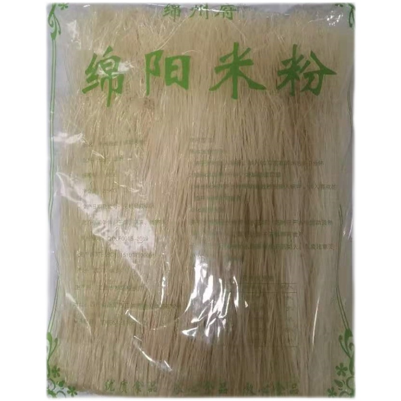现货绵阳米粉3斤5斤家庭装厂家自产自销四川特产无胶无明矾细米粉