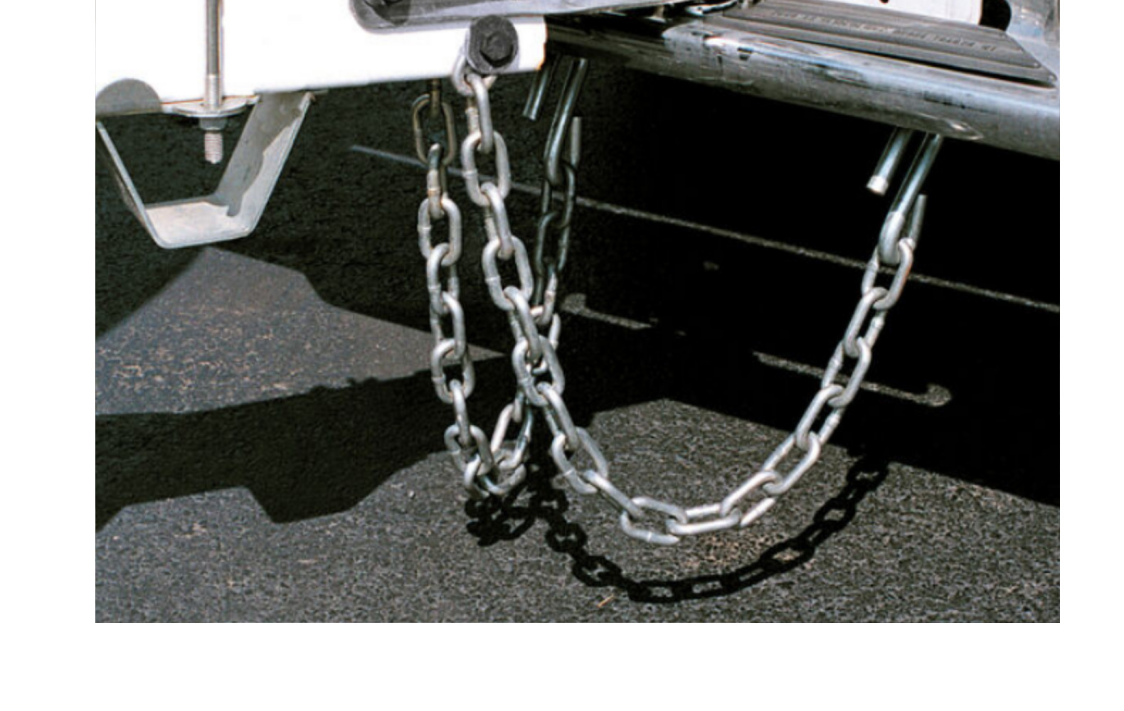 1 m long galvanized anti-off chain Trailer connector RV modification accessories tractor hook