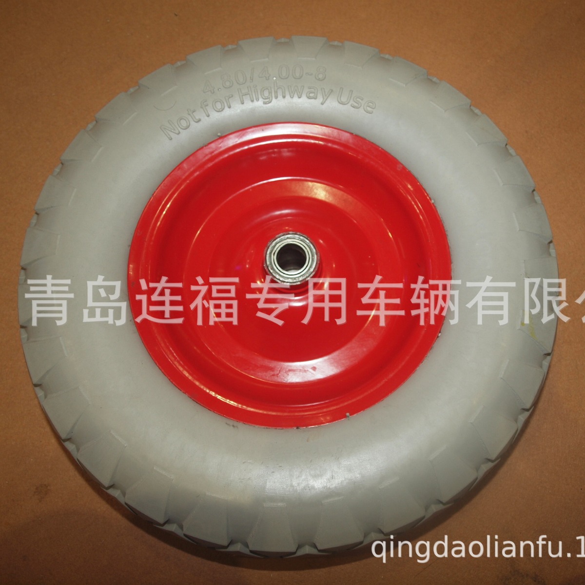 供应外贸4.00-8聚氨酯胶圈  大方块发泡轮 手推车轮子 欢迎洽谈