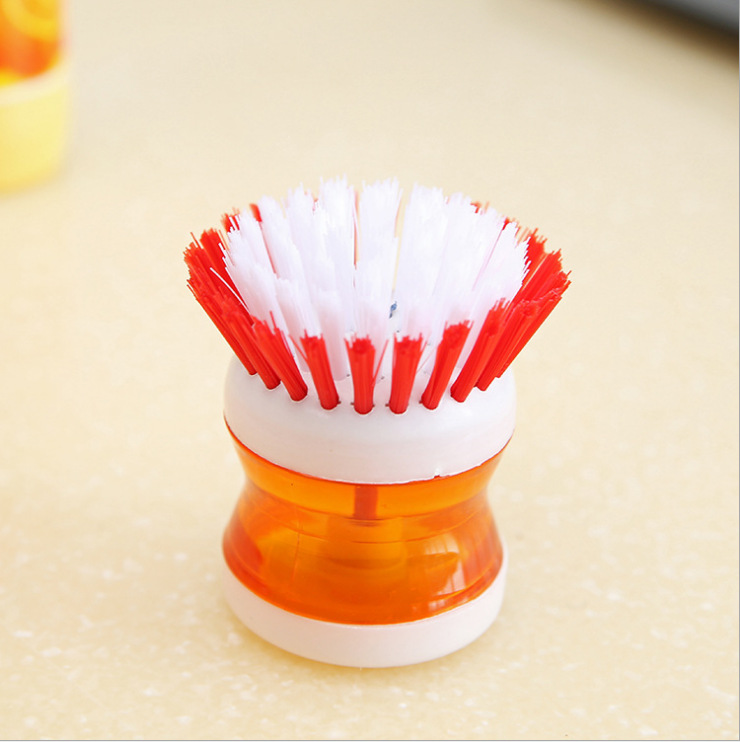 Nueva presión de líquido olla cepillo de lavado de cocina cepillo de limpieza de líquidos taza de lavado plato cepillo de la olla