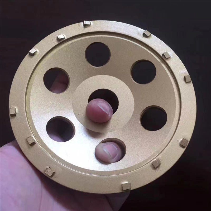 金刚石磨块PCD磨块磨轮磨盘环氧树脂和地板涂层的移除环形磨杯轮