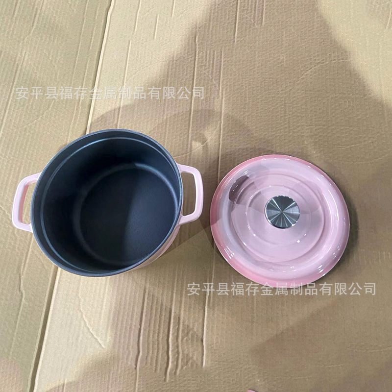 Olla de esmalte, olla de hierro fundido esmaltada, olla para guisos doméstica, regalo para inauguración de casa, olla para cocinar, olla de arcilla, olla para sopa, olla antiadherente, olla para cocinar