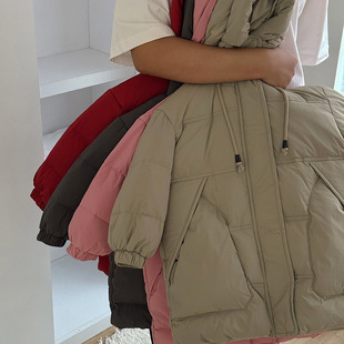 Autumn and Winter Thickened Children's Mid-Length down Jacket Children's Clothing Off-Season Warm Winter down Jacket Jacket Wholesale