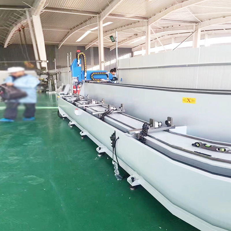 型材散热器自动钻孔机 各类铝型材散热器 适用全自动高速钻攻机