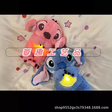 会呼吸的熊陪伴哄睡水獭毛绒公仔玩具宝宝儿童安抚音乐玩偶跨境