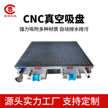 山东鲁磁 强力多孔式真空吸盘300×400 CNC真空吸盘 配真空吸盘泵