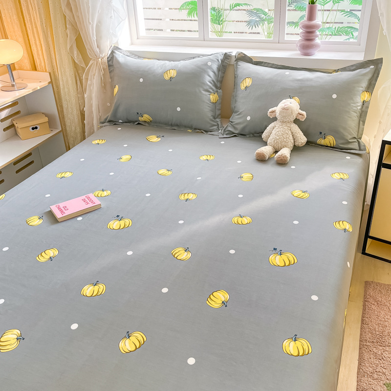 Nuevo estilo 2025 sábanas de algodón puro pieza individual 100 algodón 2025 nuevo conjunto de tres piezas para un dormitorio universal de cuatro estaciones