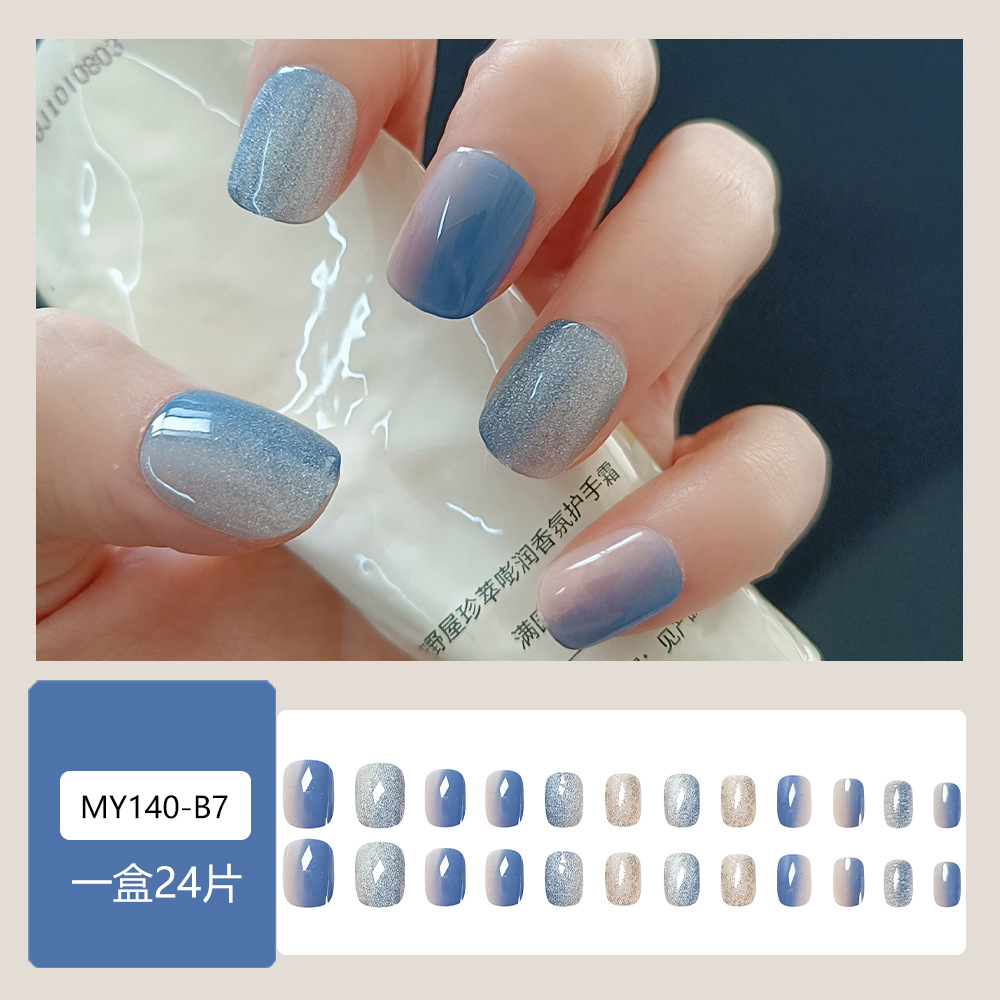 Venta al por mayor de piezas de uñas portátiles de ojo de gato de estilo explosivo, venta al por mayor de comercio exterior, parches de uñas transfronterizos de gran calidad, piezas de uñas de uñas en caja image 13