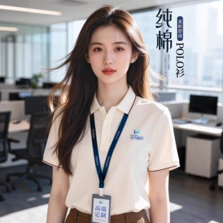 polo衫定制工作服印绣logo夏季公司团体办公室员工装短袖t恤