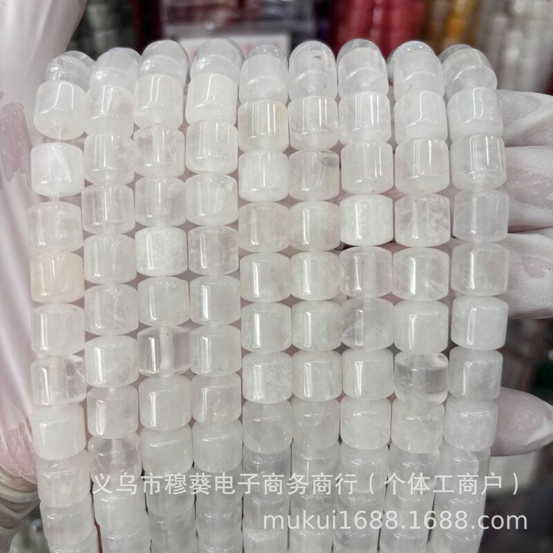 10 × 10 ミリメートル天然石瑪瑙シリンダーバレルビーズ DIY ブレスレットネックレスジュエリーアクセサリー半完成ビーズ卸売|undefined