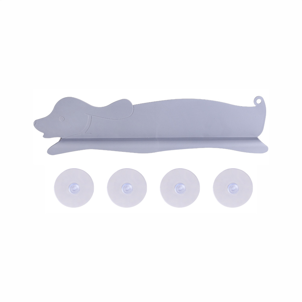 Cocina ventosa Placa de retención de agua fregadero del hogar plato de lavado a prueba de salpicaduras de agua ventosa partición de silicona Placa de retención de agua al por mayor