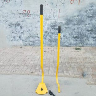 Heavy forging large vacuum tire disassembly tool tire dismantling tool big rake car tearing tool