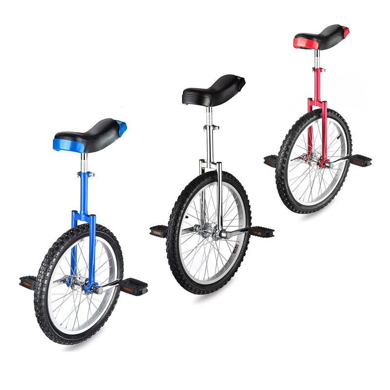 独轮车unicycle竞技车儿童成人单轮脚踏自行车杂技演出道具平衡车