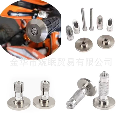 Motosiklet ləvazimatları və aksesuarları steel handlebar end caps