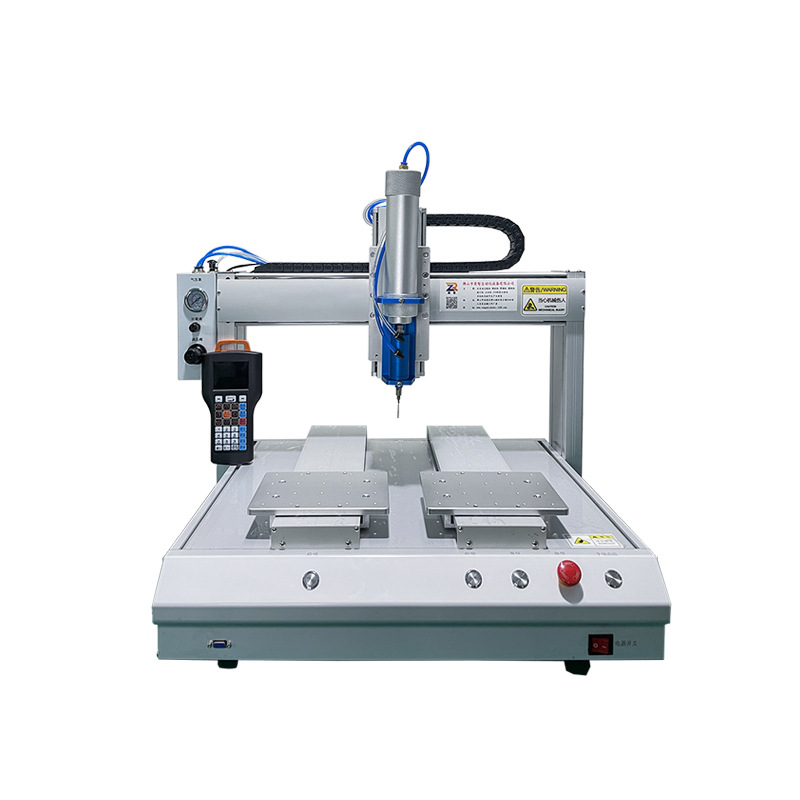 Visual automatic gluing machine LED lamp PCB board silicone glass glue gluing machine three-axis automatic dispensing machine 5